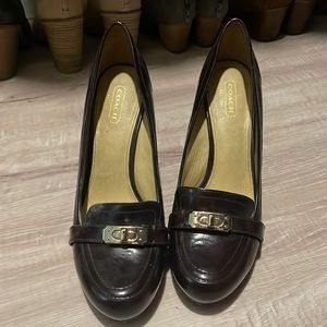 Coach Brown Heels